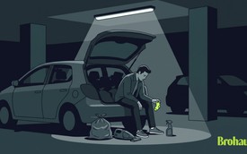 Đêm trước ngày bán chiếc xe cũ, tôi chăm chút nó cho một 'người lạ'