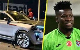 Thủ môn Andre Onana thoát chết trong gang tấc sau tai nạn giao thông liên hoàn