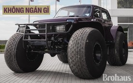 Anh em chơi Lada Niva tại Việt Nam có thể tham khảo bản 'chân voi' chất chơi này: Máy bé hạt tiêu nhưng cày bùn, lội nước như chơi