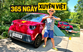 Cất Pajero Sport, người đàn ông này chọn đem VinFast VF 2 xuyên Việt trong 365 ngày: Chạy hơn 4.000km tháng đầu, có lúc 'toát mồ hôi'