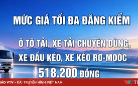 Bộ Xây dựng công bố biểu giá tối đa dịch vụ kiểm định và miễn kiểm định xe cơ giới