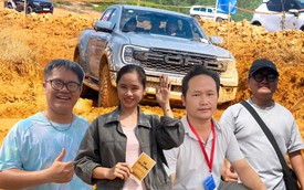 Khách lái thử Ford Ranger Raptor 3.0 tại PVOIL VOC 2026: ‘Qua dốc sâu mà cứ ngỡ đi qua gờ giảm tốc’