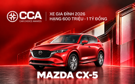 Mazda CX-5 thắng giải ‘Xe gia đình’ tầm giá 600 triệu - 1 tỷ đồng tại CCA 2026, vượt sát nút Toyota Innova Cross