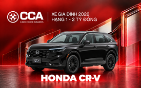 Honda CR-V thắng sát nút trước Hyundai Santa Fe, giành giải ‘Xe gia đình 2026 - Hạng 1 - 2 tỷ đồng’ tại CCA 2026