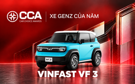 VinFast VF 3 tiếp tục là 'Xe GenZ của năm' tại Car Choice Awards 2026