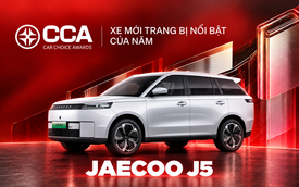Thắng sát nút, Jaecoo J5 giành giải ‘Xe mới trang bị nổi bật của năm’ tại CCA 2026