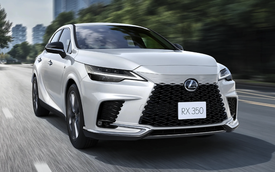 Lexus RX nâng cấp: Giá quy đổi từ 1,2 tỷ đồng, khung gầm tinh chỉnh nhờ chạy thử trên đường đua, kính cách nhiệt, thêm gương kỹ thuật số