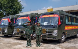 35 xe Hyundai County được cải hoán thành phương tiện đặc biệt phục vụ tìm kiếm hài cốt liệt sĩ