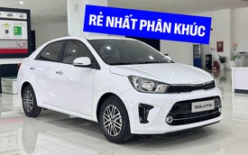 Kia Soluto giảm giá còn dưới 300 triệu đồng: Rẻ nhất phân khúc nhưng cấu hình hộp số không dành cho số đông