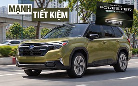 Subaru Forester hybrid được nhá hàng sắp ra mắt Việt Nam: Máy mạnh gần ngang CR-V, tiêu thụ chưa đến 5L/100km, nhập Nhật