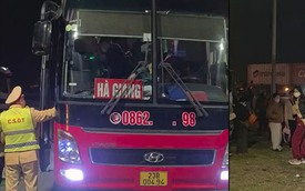 Xe khách 41 chỗ 'nhồi' 72 người, tài xế và chủ xe bị phạt gần 200 triệu đồng