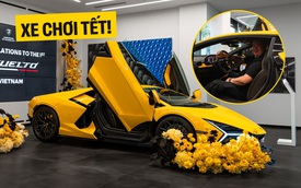 Cặp ‘bản sao’ Lamborghini Revuelto từng gây xôn xao Việt Nam giờ có hàng thật đầu tiên về nước: Giá từ gần 44 tỷ đồng, đã giao chủ xe chơi Tết