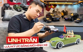 Từ Toyota Crown tới VinFast VF 9: Tay chơi Hà Thành kể chuyện lịch sử bằng mô hình xe