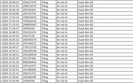 Loạt chủ xe có biển số sau vi phạm trong ngày Mùng 1 Tết nhanh chóng nộp phạt nguội theo Nghị định 168
