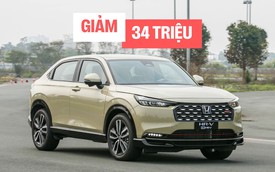 Honda HR-V hybrid giảm 34 triệu đồng, từ đắt hơn nay rẻ hơn Toyota Corolla Cross HEV 30 triệu đồng