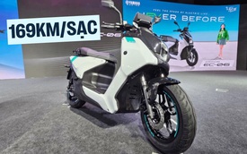 Yamaha EC-06 - Xe máy điện giá quy đổi hơn 47 triệu đồng, dáng thể thao, nếu về Việt Nam sẽ dễ ‘hot’ với tầm vận hành 169km/sạc