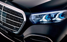 Đèn pha Mercedes-Benz S-Class có thể "giao tiếp" với người lái