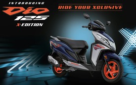 Honda Dio 125 X-Edition 2026 ra mắt với màn hình TFT và phối màu thời thượng cùng mức giá siêu rẻ chỉ hơn 28 triệu đồng