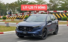 Honda CR-V hybrid lắp ráp chốt giá từ 1,17 tỷ đồng, thấp hơn gần 10 triệu so với bản nhập, lại thêm trang bị đấu CX-5, Tucson