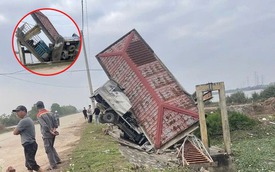 Vụ học viên tông vào thành cầu khiến thầy dạy lái tử vong ở Ninh Bình: Trước đó xảy ra va chạm với ô tô con