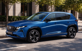 Thực hư hình ảnh Mazda CX-5 thuần điện lộ diện: Lưới tản nhiệt kín, thiết kế tương lai mà không mất 'chất' Kodo