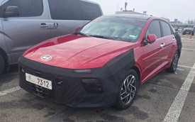 Hyundai Accent 2026 dễ ra mắt trong tháng 3: Thiết kế mới, nội thất có màn hình cỡ lớn, vô lăng mới