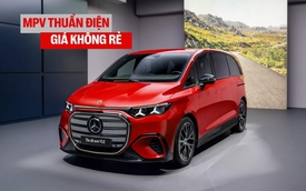 Mercedes-Benz VLE trình làng: Minivan điện đi hơn 700 km, nội thất màn hình 8K như máy bay riêng
