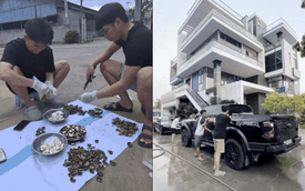 Tổng tài xứ Cam ở rể Việt Nam như thế này sao: Phụ vợ nhặt hạt điều, rửa loạt "xế hộp" tiền tỷ cho bố mẹ vợ