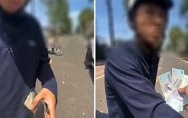 Đâm trúng ô tô tiền tỷ, thanh niên thất thần rút vội 3 triệu đền, câu nói cuối của chủ xe gây sốc