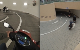 Trực tiếp lái xuống hầm xe “ám ảnh” nhất Hà Nội lúc này, liệu có đáng sợ như lời đồn?