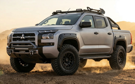 Mitsubishi Triton nhá hàng bản mới cho người thích địa hình khắc nghiệt: Động cơ giữ nguyên nhưng nâng cấp dàn gầm, lốp chuyên dụng