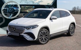 Mercedes-Benz GLA đời mới lộ nội thất với cặp màn hình khủng cùng tầm vận hành ‘chỉ’ chưa tới 500km/sạc