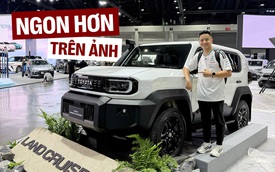 Sờ tận tay Toyota Land Cruiser FJ sắp về Việt Nam: Nhìn thực tế 'lực' hơn trên ảnh, trau chuốt 'mượt', nhiều bản độ bắt mắt