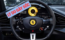 Sếp Ferrari tiết lộ lý do vì sao nhiều hãng xe chuyển sang dùng nút nhấn cảm ứng