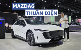 Ngắm Mazda 6e thuần điện: Sạc đầy đi 600 km, khó tìm được đối thủ khi về Việt Nam