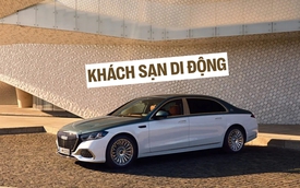 Mercedes-Maybach S-Class 2026 ra mắt: Ghế khoang hạng nhất, thêm AI, khả năng 'nhớ' ổ gà