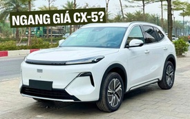 Geely EX5 EM-i - PHEV ngang cỡ CR-V có giá dự kiến từ hơn 840 triệu đồng cho 3 bản tại Việt Nam: Trang bị xịn, ăn xăng ngang xe máy