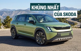 Skoda Peaq - SUV khủng nhất của hãng được hé lộ bộ ảnh mới cùng thông số: Lớn hơn Kodiaq, cấu hình 5-7 chỗ, chạy hơn 600km/sạc
