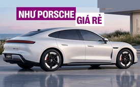 Trông rất giống Porsche Taycan nhưng chiếc xe này có giá rẻ chưa tới một phần ba ‘hàng xịn’