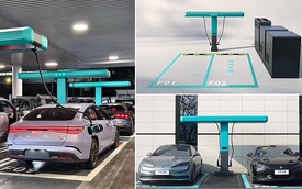 BYD sẽ có sạc siêu nhanh tại Việt Nam: 10-97% chỉ trong 9 phút, tiện như đổ xăng