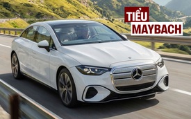 Mercedes-Benz C-Class điện lộ rõ nét hình dáng trên đường: Kính hông kéo dài kiểu Maybach, 2 dạng tay nắm cửa, nội thất cũng thay đổi lớn