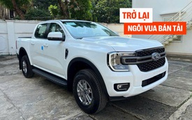 Ford Ranger lấy lại ngôi vua doanh số từ Toyota Hilux tại Việt Nam khi bán vượt gần 800 xe