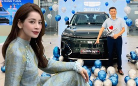 Chi Pu tặng bố chiếc Geely EX5 bản PHEV kèm lời nhắn xúc động