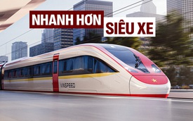 Tàu cao tốc của VinSpeed có thể đạt tới 350km/h, chạy Hà Nội - Quảng Ninh chỉ trong 23 phút