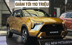 Mitsubishi Xforce giảm giá tới 110 triệu tại đại lý, lăn bánh còn rẻ hơn niêm yết, rẻ như SUV cỡ A