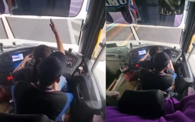 Tài xế xe buýt để 1 người phụ nữ ngồi lên đùi trong lúc lái xe, cảnh sát cho biết thêm: Anh ta đã có vợ