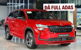 Skoda Kodiaq 2026 về đại lý tại Việt Nam: Giá từ 1,628 tỷ đồng cao hơn Palisade bản đắt nhất, thêm nhiều 'đồ chơi' bên trong, nay đã 'full' ADAS