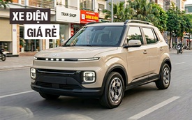 SUV điện Hyundai ngang cỡ Venue chạy thử trên đường: Dáng góc cạnh hầm hố, dễ tích hợp nhiều công nghệ hiện đại