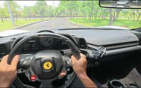 Tôi cầm lái siêu xe Ferrari trên Hành trình Từ Trái Tim 2026: 'Không khổ như nhiều người nghĩ, đổ đầy bình đi được 200 km'