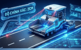 Nga tung "bộ đôi" tự động hóa đầu tiên trong lịch sử, chấn động lĩnh vực xây dựng cầu đường